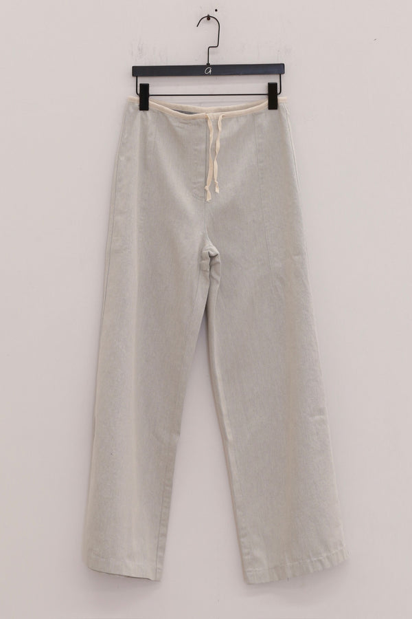 BASERANGE French ARTHUR casual pants beige jeans BAS-TRAR-DE-SU25-ECRU